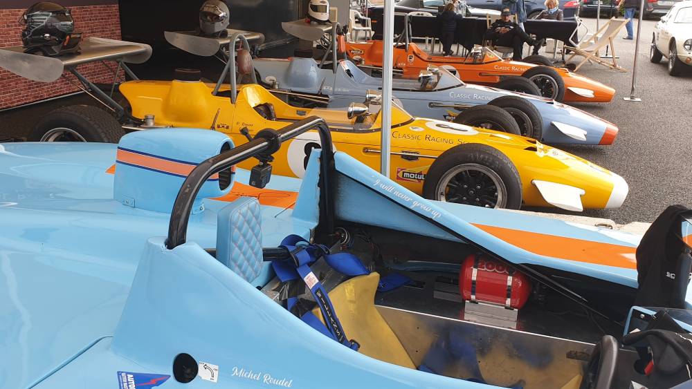 Monoplaces de la Classic Racing School  / Photo 7 Jours à Clermont