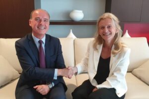 Pierre Foucry pdt CEPAL et Valérie Durand-Roche DG CHU /Photo 7 Jours à Clermont