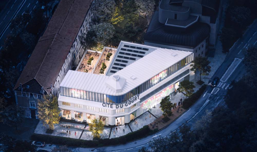 Projet Cité du court © MU Architecture