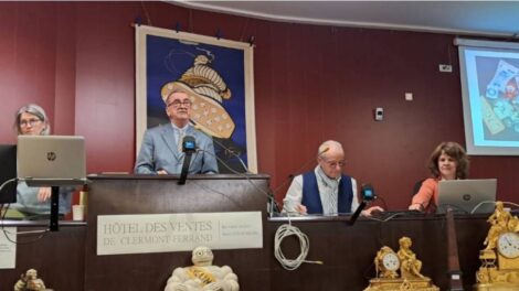 L'équipe Ivoire Clermont et Pierre Gabriel Gonzalez, Vente Michelin 2025 / Photo DR