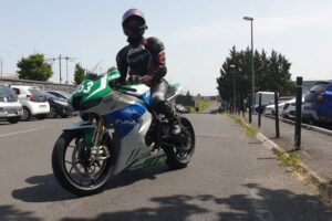 Gédéon, pilote de la LMT01 pour une démonstration sur le Campus des Cézeaux / Photo 7 Jours à Clermont