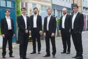 Ouverture de Voix & patrimoines 2025, Gesualdo Six / Photo Ash Mills