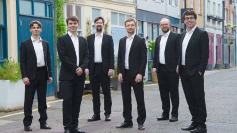 Ouverture de Voix & patrimoines 2025, Gesualdo Six / Photo Ash Mills