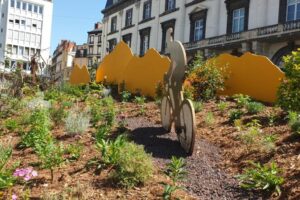 Jardin éphémère place de Jaude 2025 / Photo 7 Jours à Clermont