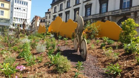 Jardin éphémère place de Jaude 2025 / Photo 7 Jours à Clermont