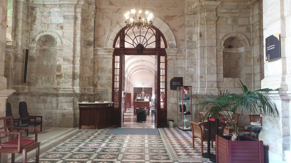 Thermes de Royat, intérieur du pavillon central Photo 7 Jours à Clermont