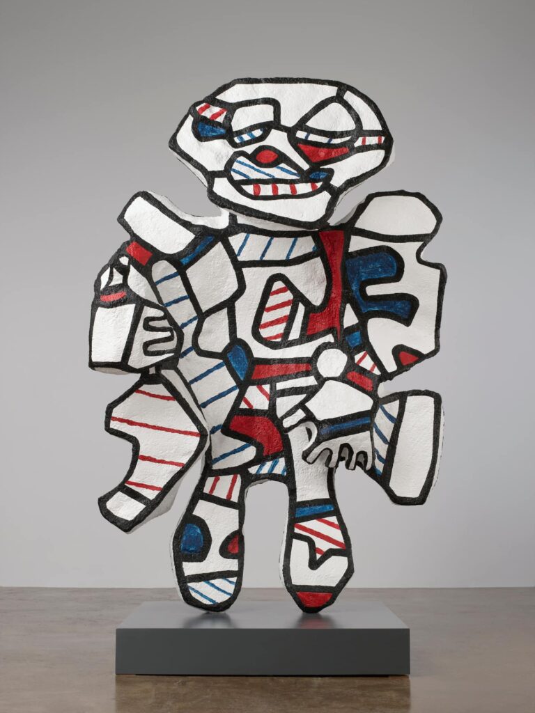 Jean-Dubuffet, personnage pour Washington Parade. époxy peint au polyuréthane n°0/7 1973. - Fondation Dubuffet