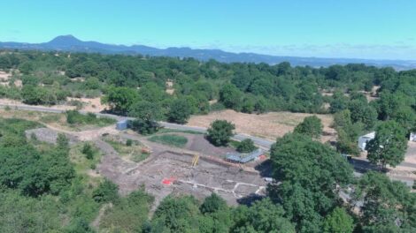 Fouilles à Gergovie / Photo INRAP