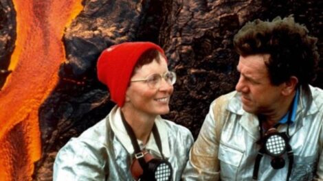 Katia et Maurice Krafft Photo DR