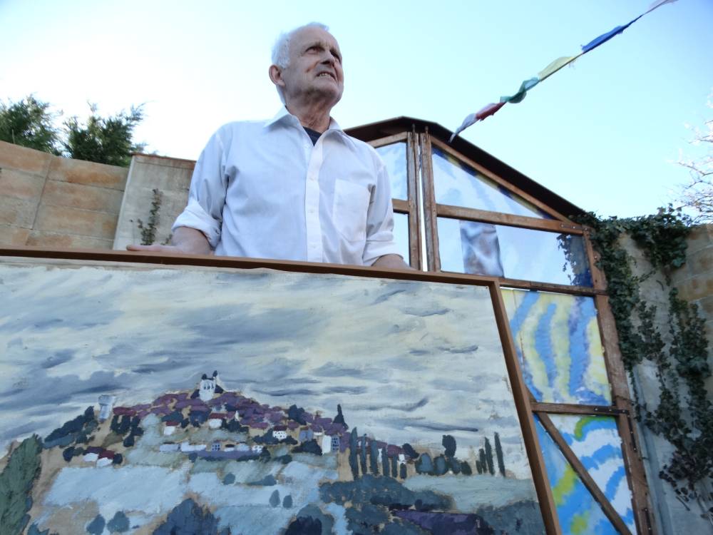 L'artiste-peintre / Photo Yves Meunier