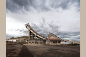 Les Pistes de Cataroux, photo extraite de l'exposition "Entretemps" / © Patrick Tourneboeuf