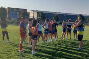 Reprise pour l'ASM Rugby Féminin / Photo Philippe Thivat
