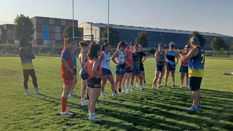 Reprise pour l'ASM Rugby Féminin / Photo Philippe Thivat