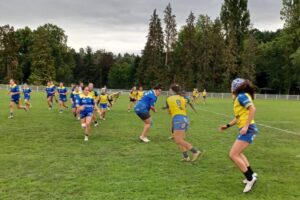 ASM rugby féminin à l'entrainement / Photo Philippe Thivat