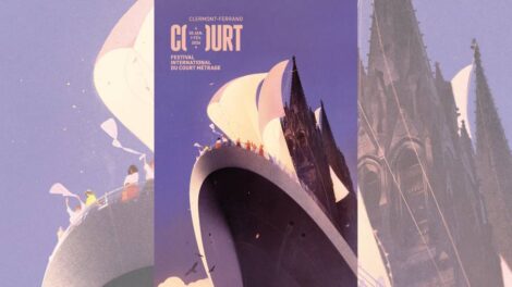 Affiche 2026 Festival du court métrage de Clermont © Karolis Strautniekas - Folio