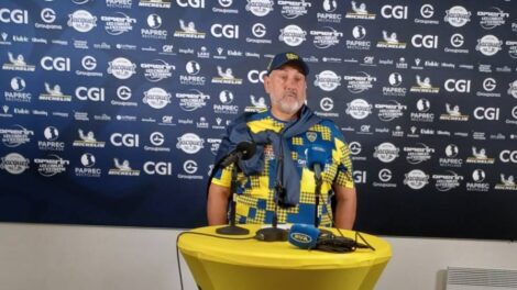 Christophe Urios, entraîneur de l'ASM Clermont Auvergne / Photo Philippe Thivat