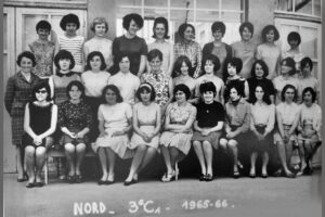École Michelin, 3e C1, filles 65-66 / Photo DR