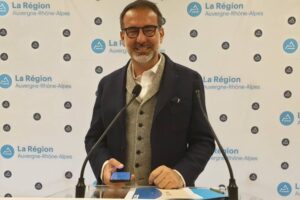 Frédéric Aguilera a présenté le M-Ticket Oùra / Photo 7 Jours à Clermont