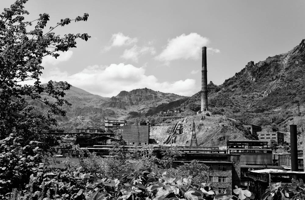 Arménie, Usine abandonnée / Photo E. Gauthey