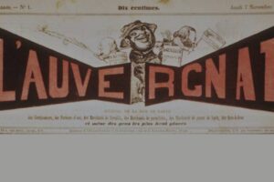 Le journal « bougnatisant » de la rue de Lappe. Coll. A.-S. Simonet - Photo Annette Jourde (†) - DP