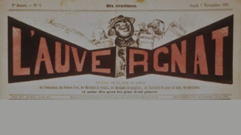 Le journal « bougnatisant » de la rue de Lappe. Coll. A.-S. Simonet - Photo Annette Jourde (†) - DP