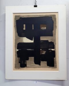Litho Pierre Soulages / Photo 7 Jours à Clermont