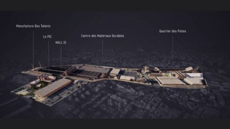 Plan de la requalification de Cataroux / Document Michelin