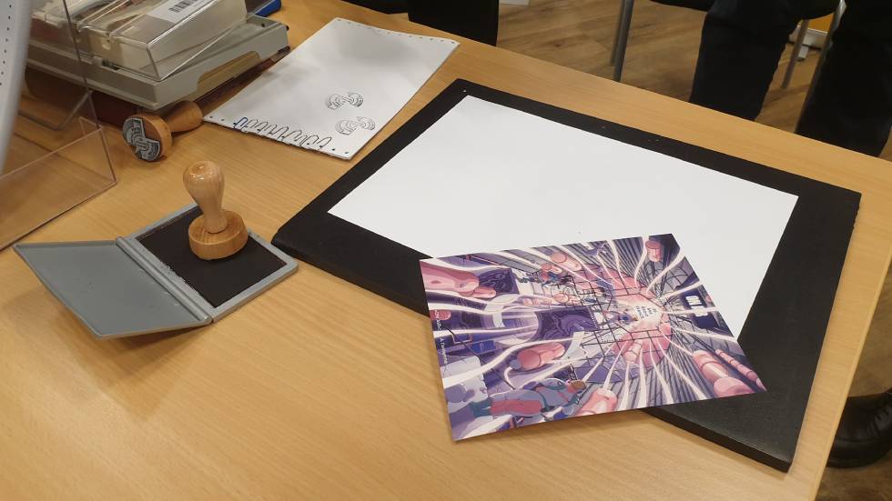 Timbre 50 ans de Radio France d'Ugo Gattoni Photo 7 Jours à Clermont