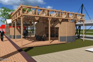 Vélodome / Illustration ENSACF - Lumion