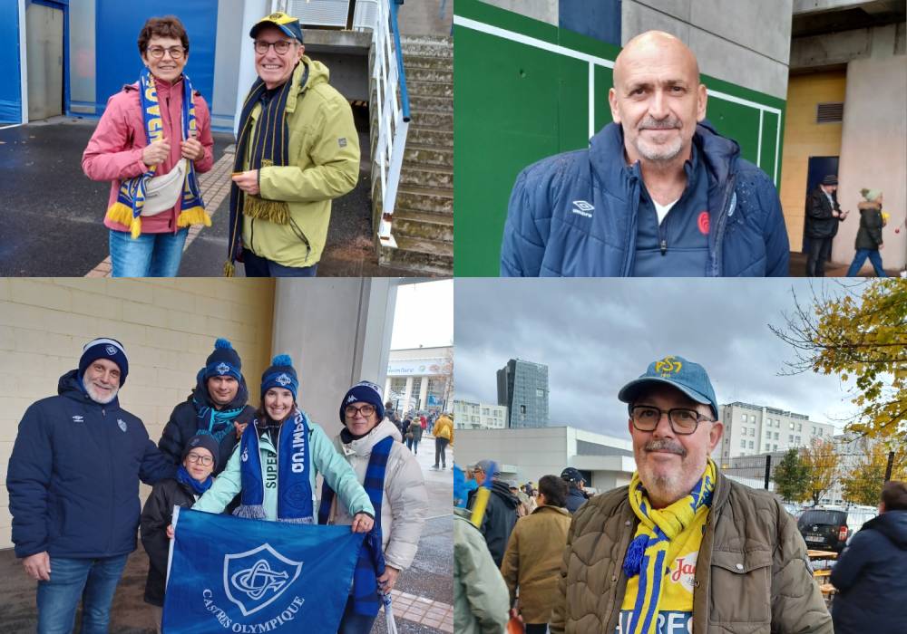 ASM Castres Supporters 2025 /Photos P.Thivat