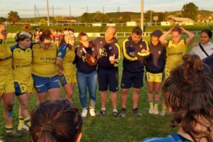 ASM rugby Féminin, équipe Élite 1 25-26 / Photo P. Thivat