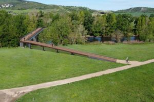 Illustration de la future passerelle (c) Clermont Métropole