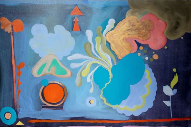 "Les cieux sont bleus" © Irina Rasquinet