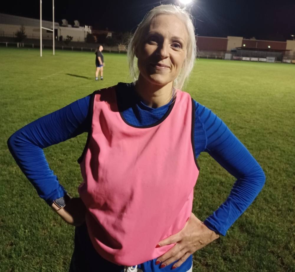 Mélanie Courtois Brizard, initiatrice de la section féminine de Gannat / Photo P. Thivat