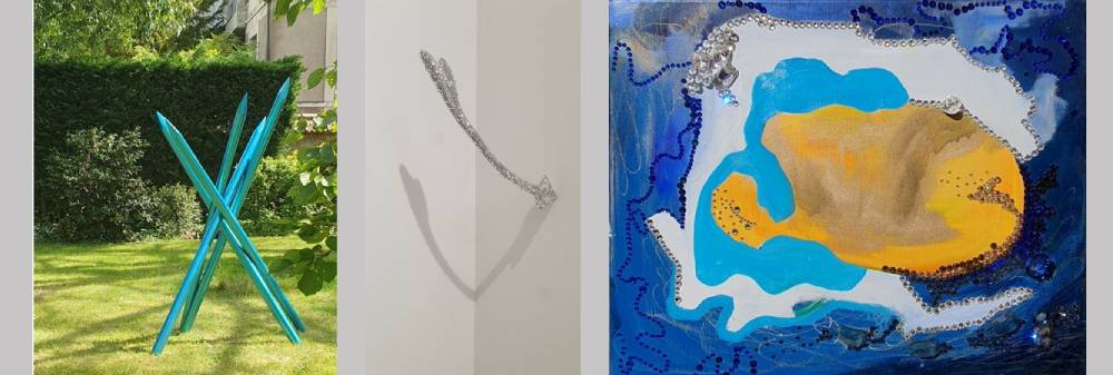 "Mine d'or", "Ne pas manquer d'air", "Clarté profonde" © Irina Rasquinet