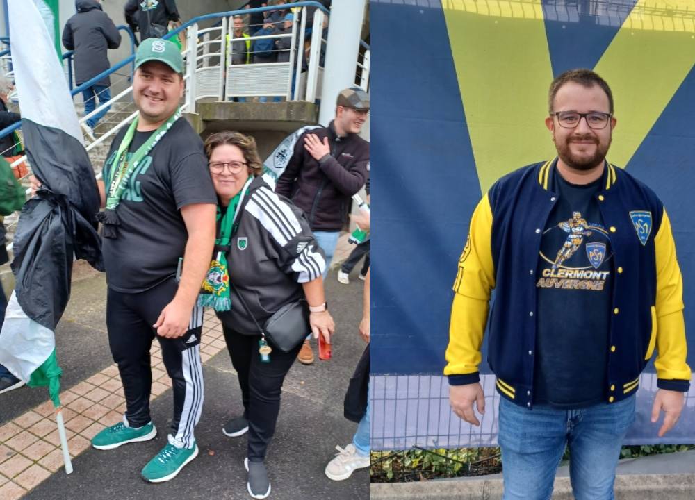 Supporters de Montauban et de l'ASM  / Photos P. Thivat