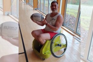 Raphaël Greliche, président du W7 Randan / Photo Philippe Thivat