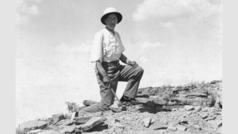 Pierre Teilhard de Chardin La géologie, nourriture de l’esprit. Photo © American Teilhard Association