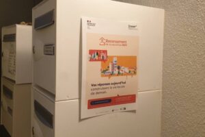 Affichette du recensement 2026 Photo 7 Jours à Clermont