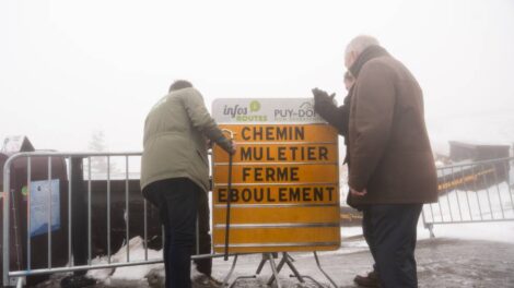 Réouverture du sentier des Muletiers Photo CD63
