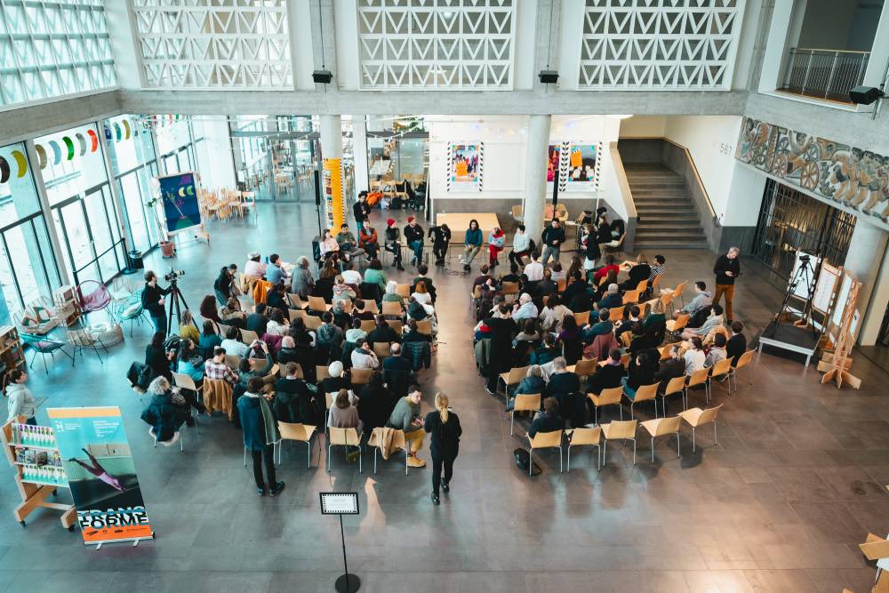 rencontre du Papotin à La Comédie Photo © Grégoire Delanos La Hutte Studio