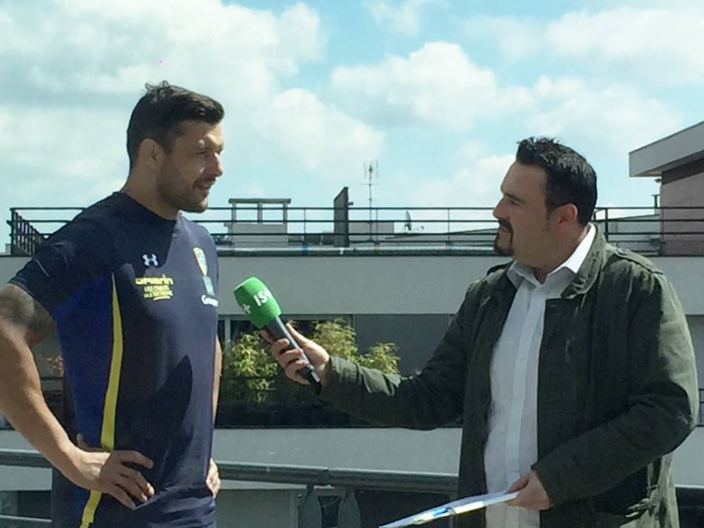 Julien Oury en interview Photo DR