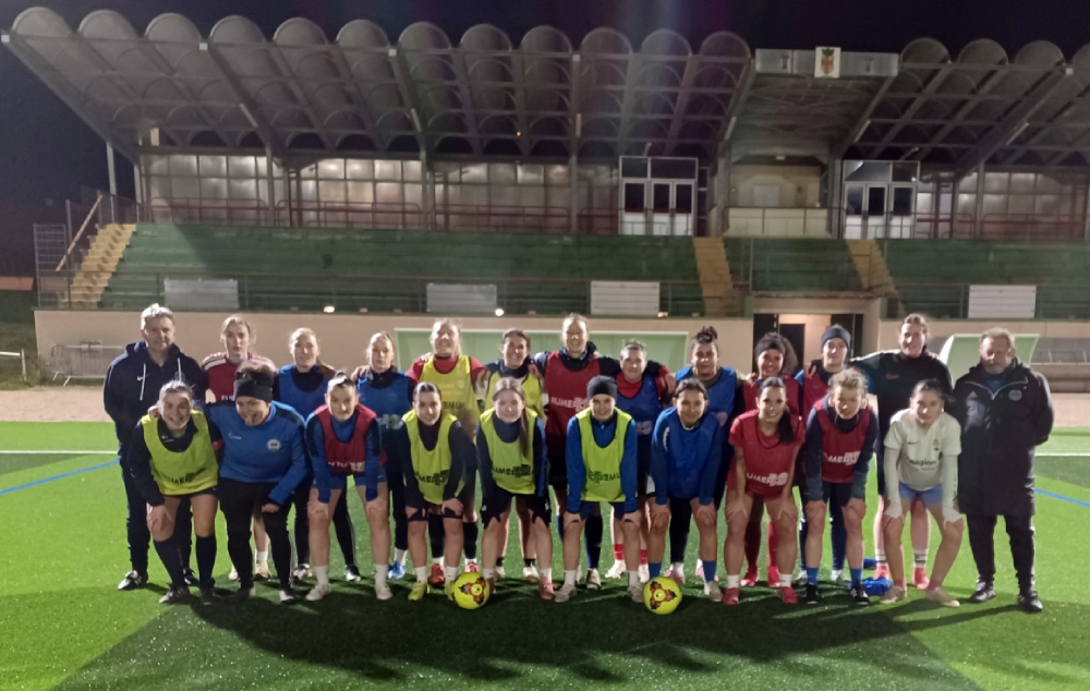 Section féminine Cébazat foot Photo Philippe Thivat
