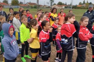 Les joueuses de Lezoux au cœur du dispositif ABEF Photo P. Thivat
