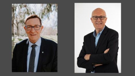 Les maires Marcel Aledo et Jean Paul Cuzin Photos Villes de Royat et de Beaumont