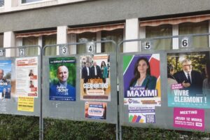 Panneaux électoraux municipales 2026 Photos 7 Jours à Clermont