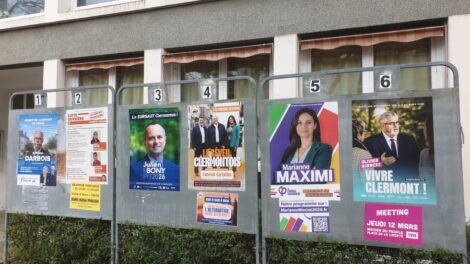 Panneaux électoraux municipales 2026 Photos 7 Jours à Clermont