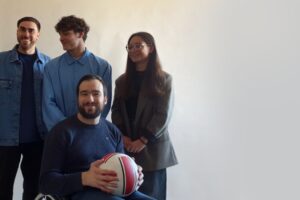 Team Cepal 2026. M.Pecaud, Lucky, L. Morceau et T. Valentim /Photo O. Perrot