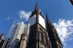 Cathédrale de Clermont en Travaux Photo Olivier Perrot