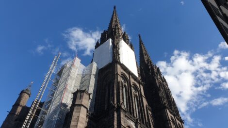 Cathédrale de Clermont en Travaux Photo Olivier Perrot